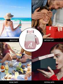 2 buc/Set Rucsac drăguț pentru studenți, rucsac simplu cu fermoar de capacitate mare, rucsac și geantă de papetărie, cu litere albe în formă de inimă A-Z, rucsac înapoi la școală, geantă de umăr de mare capacitate, echipat cu geantă de papetărie de aceeași culoare, rucsac pentru computer la modă și casual asortat pentru campus , Rucsac de damă, Rucsac de călătorie, Vacanță de călătorie, Sport în aer liber, Școală de fete, Studentă de fete, Cadou pentru fiica iubită, Cadou pentru întoarcerea la școală, Potrivit pentru uz școlar