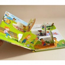 Usborne Lift -The-Flap Very First Questions & Answers Why Do I (Sometimes) Feel Angry? Science Popularization Cognitive Book Educational 3D Cardboard Bedtime Reading English Books For Children