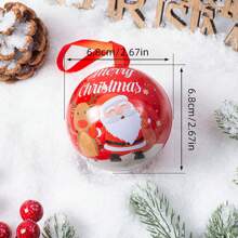 Christmas Candy Box, Decorative Ornament,  Ball, Creative Hanging Iron Ball, Christmas Supplies Ornament, Christmas Tree Decorations