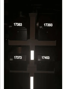Set de 10 etiquetas reflectantes con números para buzón, pegatinas reflectantes de números de casa, para decoración de escenas, habitaciones, hogar, vacaciones, exteriores, patio, jardín, pegatinas, vinilos decorativos para el hogar, artículos de decoración de primavera para renovar su hogar, pegatinas de decoración de ramas, regalos de cumpleaños y graduación - Plateado - Ver 4