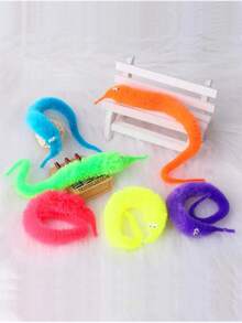 6 件套趣味玩具套裝,包括逗貓棒、毛毛蟲、海馬、魔術初學者玩具,適合特寫魔術和緩解壓力 - 彩色 - 查看 2