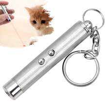 1 便携式激光笔猫爱好者和猫妈妈爱玩具，猫/狗爱好者礼物和狗/猫妈妈爱宠物训练和猫爱好者和猫妈妈爱互动玩具 - 彩色 - 查看 3