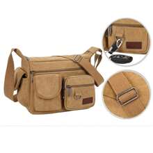 大容量男士户外帆布包、工具包、单肩包、韩版复古休闲包、运动背包、斜挎包 万圣节 圣诞节 冬季 秋季 圣诞礼物 男士包 侧包 男士笔记本电脑礼物 户外 感恩节 旅行钱包 节日收纳包 手提包 运动包 单肩包 沙滩包 健身包 男士礼物 徒步旅行 学生 多功能 便携 时尚休闲 爸爸礼物 男朋友礼物 度假 趣味礼物 男士胸包 男士侧包 挎包 皮包 流浪包 腰包 - 彩色 - 查看 6