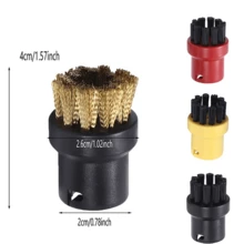2/4/8pcs High Quality Steam Cleaner Brush Heads, Suitable For Karcher SC1, SC2, SC3, SC4, SC5, SC7, CTK10 Steam Cleaners. Durable And Easy To Clean, For Kitchen Floor Tile Cleaning. Halloween, Christmas - Multicolor - View 2
