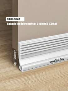 100cm Water Drop Shape Sealing Strip Door Seam Door Bottom Sealing Strip Seamless Self Adhesive Anti-Slip Pattern Design Sound Insulation Room Door Bottom Strip, Stickers, Wall Decal, Vinyl Decal For Home Decorations, Spring Decoration Items Refresh Your Home, Rama Decoration Stickers Gifts Birthday Graduation - Multicolor - View 17