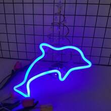 1 件 LED 霓虹灯标志，电池/USB 供电，墙壁或桌面装饰，适用于房间、家庭和夏季节日派对、卧室装饰、婚礼、派对、生日礼物（不含电池） - 多色 - 查看 20