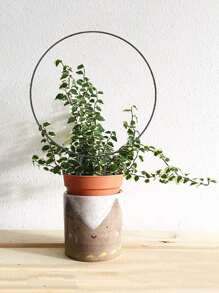 1set Flower Stand Stake - Black - View 1