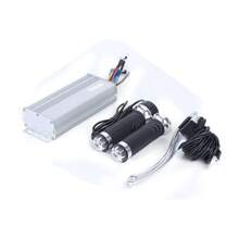 Kit de conversión de bicicleta eléctrica, Kit de conversión de rueda delantera LCD de 28 pulgadas, Kit de Motor de bicicleta eléctrica - Negro - Ver 10