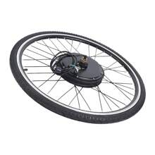 Kit de conversión de bicicleta eléctrica, Kit de conversión de rueda delantera LCD de 28 pulgadas, Kit de Motor de bicicleta eléctrica - Negro - Ver 4