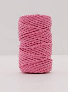 Cuerda macramé de 3 mm x 50 m, cuerda retorcida colorida, cuerda, hilo de macramé para colgantes de pared, portamacetas, manualidades, proyectos de decoración DIY - Multicolor - Ver 9