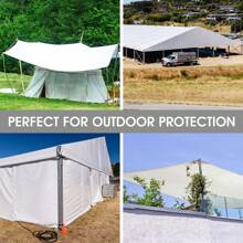 Shade Sails & Nets - White - View 7