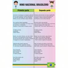 Support Material Pedagogical Banner National Anthem Ref. Sil136, School Educational Panel, Poster For Teacher Use In The Classroom. - Một cỡ - Xem 2