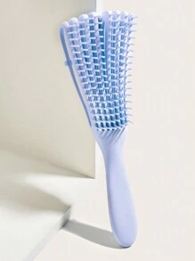 个性化梳子，自定义名称梳子顺发 1 件干湿使用章鱼顺发刷块发刷 1 件顺发刷适用于卷发手持式防毛躁发梳适用于所有发质男女礼物，发刷/发梳定制礼物 - 彩色 - 查看 10