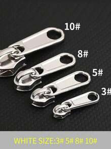 5pcs/Pack Detachable Zipper Puller For Repairing Clothes Zipper Slider Pendant For Zipper Head