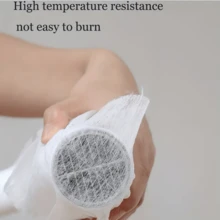 Bộ nắp chống dầu máy hút mùi nhà bếp - Màng thấm dầu tiên tiến, Miếng dán dễ bóc, Giấy thấm dầu, Bộ lọc bên dùng một lần và Giấy lưới để dễ dàng vệ sinh - Đồ dùng nhà bếp thiết yếu cho trải nghiệm nấu ăn không bừa bộn, Gói 12 món - trắng - Xem 3