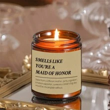 Nến thơm "Mùi hương phù dâu" - Quà tặng phù dâu, quà tặng bạn thân/chị gái, phù dâu danh dự, quà đính hôn, quà cưới, quà tiệc cô dâu, quà tiệc độc thân, trang trí nhà cửa cho đám cưới, quà cảm ơn, quà trang trí phòng, quà sinh nhật, quà tốt nghiệp, món quà vui nhộn hoàn hảo. - Nhiều màu - Xem 12