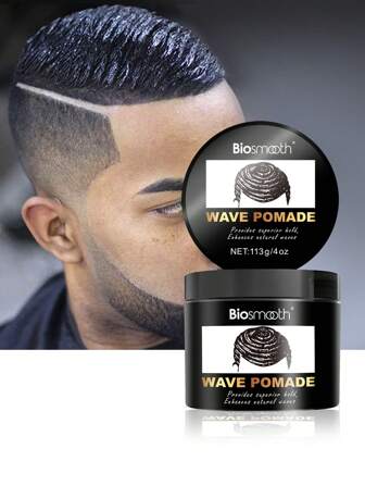Men's Strong Hold Hair Styling Wave Pomade