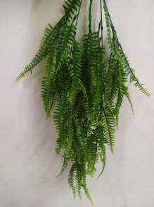 2 Adam's Rib Plant Hanging Artificial Green Wall Balcony For Wedding Decoration Arrangements Party Decor - 蕨類 - 查看 2