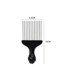 4 Pcs/Set Hair Sponge Set, Curly Hair Sponge Gloves, Metallic Hair Comb, Curly Hair Comb, Barber Salon Daily Use Of Oil Tinfoil Hair Comb Set Pink Accessories Sponge Hair Men ,Barber, Men Accessories