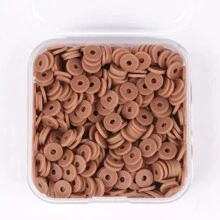 500pcs/Box 6mm Flat Round Polymer Clay Beads Box Set Chip Disk Loose Spacer Handmade Beads For Diy Bohemia Jewelry Making - 500pcs/box Polymer Clay Beads - View 14