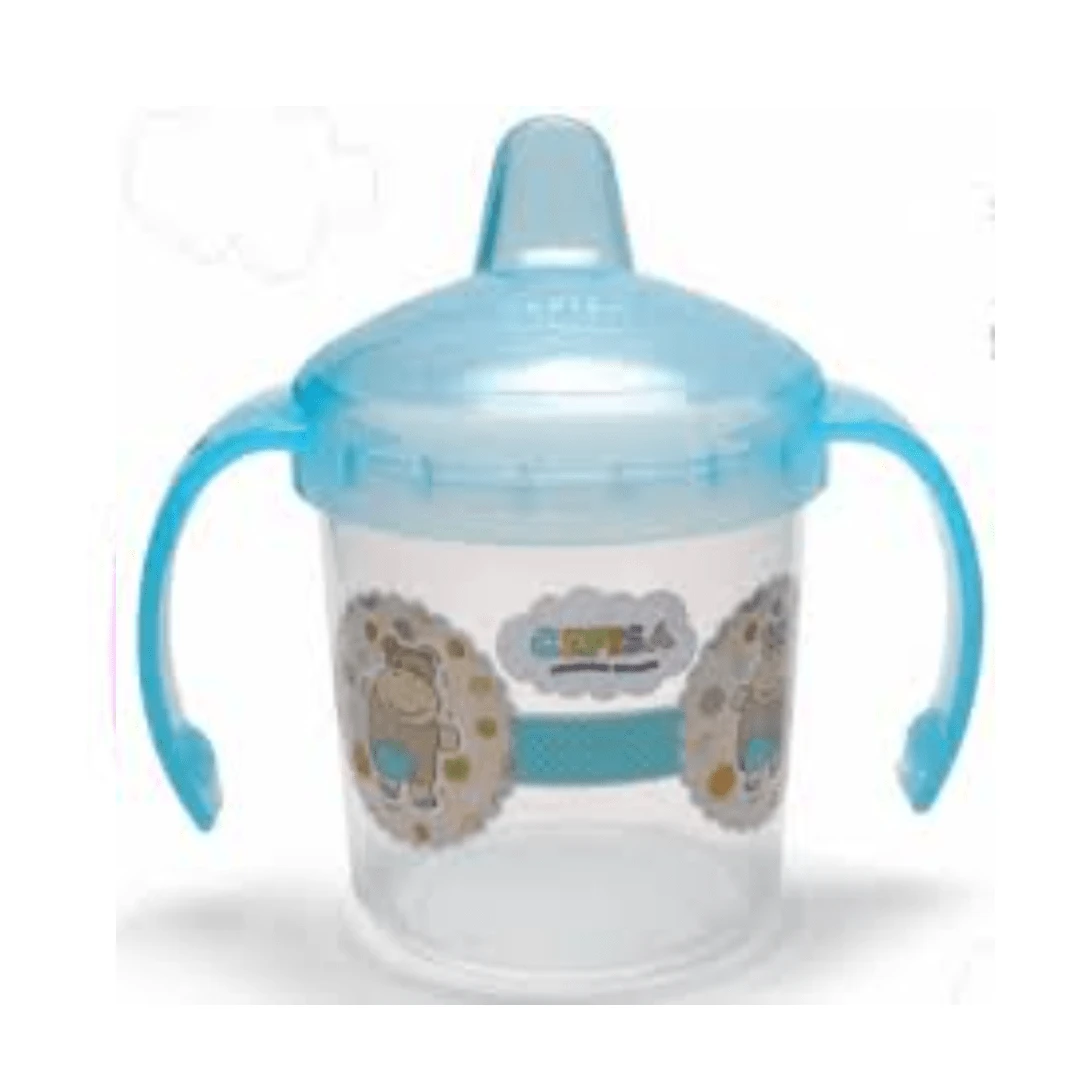 CHILDREN'S EDUCATIONAL MUG WITH HANDLE 200ML CEFISA BLUE OR PINK - 藍色 - 查看 1