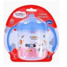 CHILDREN'S EDUCATIONAL MUG WITH HANDLE 200ML CEFISA BLUE OR PINK - 藍色 - 查看 2