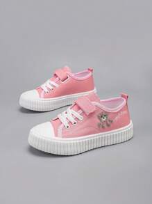 2024 nowe buty skate o niskim profilu z motywem kreskówkowym dla dziewczynek, wygodne, antypoślizgowe buty sportowe na co dzień, odpowiednie do zajęć na świeżym powietrzu dla dzieci