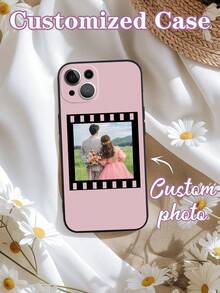 苹果 1 件定制简约个性化情侣自拍/宠物/旅行/户外/生活照片手机壳，送给朋友和爱人的绝佳礼物