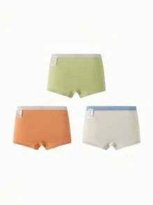 Balabala Cuecas boxer para meninos, novo estilo 2024, macias e fofas, conjunto com quatro unidades