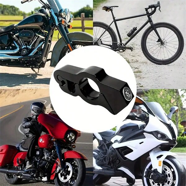 1pc Heavy Duty Anti-Theft Motorcycle/Bicycle Handlebar Lock - Secure Throttle And Handles, Fit For Bicycle/Motorcycle/ATV