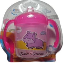 CHILDREN'S EDUCATIONAL MUG WITH HANDLE 200ML CEFISA BLUE OR PINK - Màu Hồng baby - Xem 3