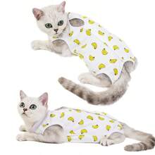 1pc Fruit Print Spay/Neuter Recovery For Cats - Multicolor - View 28