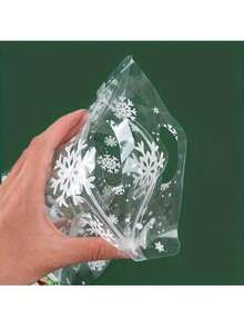 10 túi quà Giáng sinh trong suốt, túi đựng đồ ăn nhẹ và tráng miệng Magic Seal, túi đựng bánh quy nướng tự đứng cho Giáng sinh, năm mới, trang trí tiệc Lễ Tạ ơn đồ trang trí Giáng sinh đồ trang trí Giáng sinh quà tặng Giáng sinh giấy gói quà Giáng sinh đồ dùng cho tiệc Giáng sinh túi quà Giáng sinh túi Giáng sinh nhãn dán Giáng sinh - Trong sáng - Xem 4