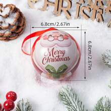 Christmas Candy Box, Decorative Ornament,  Ball, Creative Hanging Iron Ball, Christmas Supplies Ornament, Christmas Tree Decorations