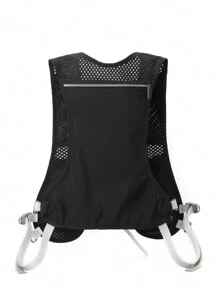 1 件男士多功能背心包胸包腰包包运动包钱包骑行包背包个性化多功能多口袋轻质网眼设计便携式榫眼锁扣可调节肩带适用于日常通勤包酷炫街头时尚休闲包学生白领旅行配件圣诞礼物大学包腰包包腰包节日感恩节礼物侧包挎包臀包包礼物情人节黑色包旅行必需品贴纸夏季情人节礼物男士情人节礼物学校运动生活夏季包春假包包学校用品 - 黑色 - 查看 6