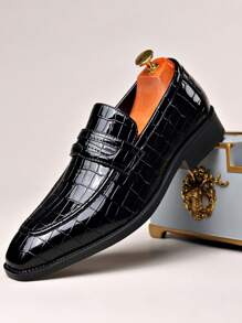 Modne buty casualowe dla mężczyzn w dużych rozmiarach w stylu streetwear, wygodne, antypoślizgowe buty w stylu biznesowym