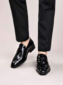 Modne buty casualowe dla mężczyzn w dużych rozmiarach w stylu streetwear, wygodne, antypoślizgowe buty w stylu biznesowym