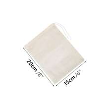 Reusable Cheese Cloth Cheesecloth Bags For Straining Nut Milk Bags Cold Brew Bags Tea Yogurt Coffee Filter Strainers Bag - White - View 14