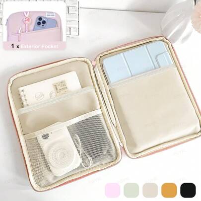 平板电脑保护套 9 - 13 英寸适用于 iPad Air 11 M2 M3 2025 A16 新 M4 Pro 13 12.9 10.9 10th/9/8 10.2 9.7 英寸适用于三星华为 Mipad 6 防震袋