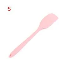 1PC/2PCS/3PCS Silicone Scraper Baking Cream Spatula High-Temperature Resistant Cake Scraper Integrated Butter Scraper