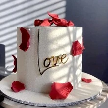 1 件亚克力蛋糕装饰标签烘焙装饰生日派对配件、甜品桌装扮用品、蛋糕装饰用品、烘焙装饰用品、派对装饰用品可定制独特礼物纪念品 - 鏡面金色 - 查看 10