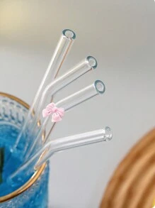 15.2oz 杯子带吸管套装，有趣性感可爱屁股玻璃杯，适用于咖啡、果汁、奶茶、冰饮料，创意屁股杯 - 彩色 - 查看 13