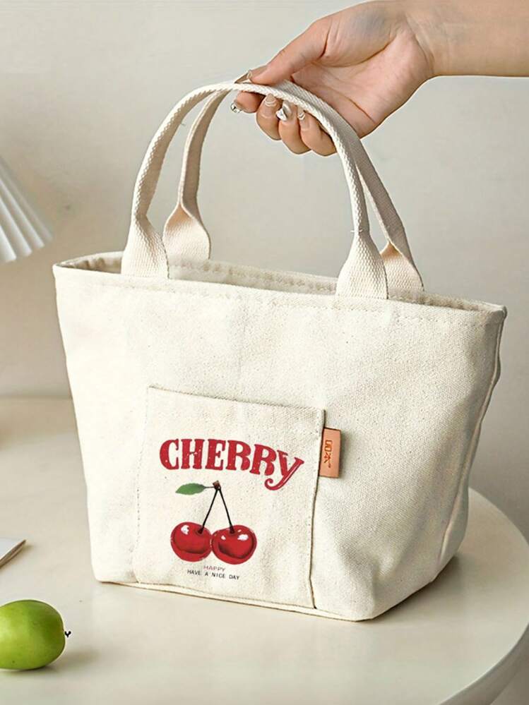 GWAWG Borsa termica termica, borsa per il pranzo, borsa per il pranzo portatile, borsa da picnic, blu, cerniera
