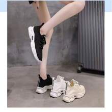 Zapatillas Casuales Para Mujer - Beis - Ver 5