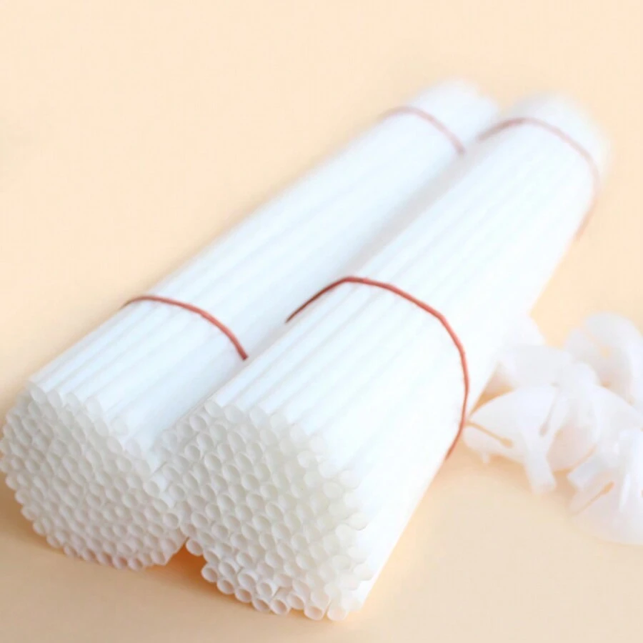 20/40/60/80/100 CÁI Que Bóng Bay Nhựa Trắng 11,7 Inch Que Bóng Bay Nhựa Trắng Giá Đỡ Bóng Bay Cho Kỷ Niệm, Đám Cưới, Sinh Nhật, Trang Trí Tiệc, - trắng - Xem 1