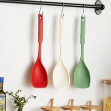 Keidason Cuchara de cocina, herramientas y utensilios de cocina, cuchara de silicona para servir, raspar y mezclar, resistente al calor y a las manchas, apta para lavavajillas - cuchara de cocina - Ver 9