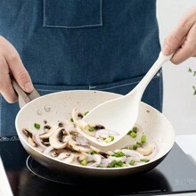 Keidason Cuchara de cocina, herramientas y utensilios de cocina, cuchara de silicona para servir, raspar y mezclar, resistente al calor y a las manchas, apta para lavavajillas - cuchara de cocina - Ver 6