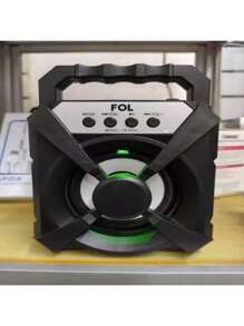 Bocina Portátil Bluetooth Fool Microsd 3 S102 - Negro - Ver 1