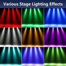15W Stage Par Light 36 RGB LED With Remote Controller DMX512 Sound Control For Home Carnival Party Musical Show Wedding Club Bar KTV Disco DJ - 2個 - 查看 3