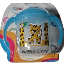 CHILDREN'S EDUCATIONAL MUG WITH HANDLE 200ML CEFISA BLUE OR PINK - 藍色 - 查看 3